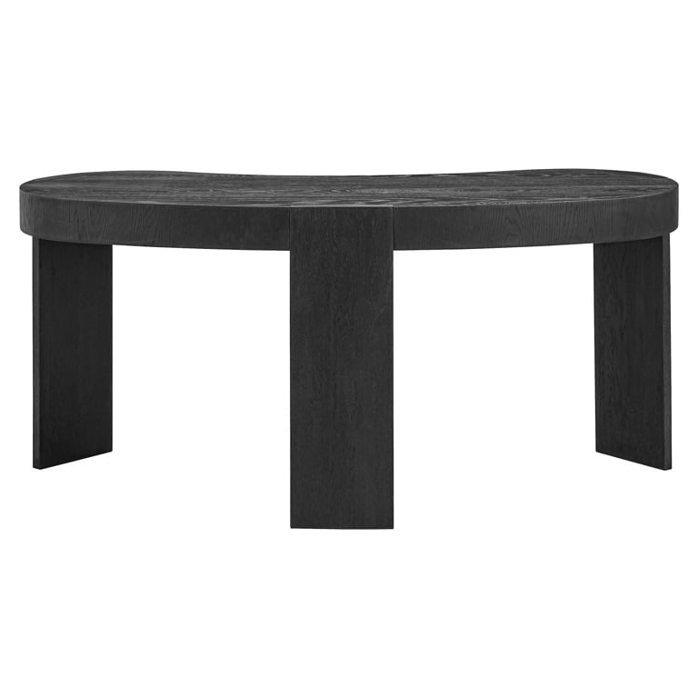 Desk Navarino 1-drawer (Dark coffee).