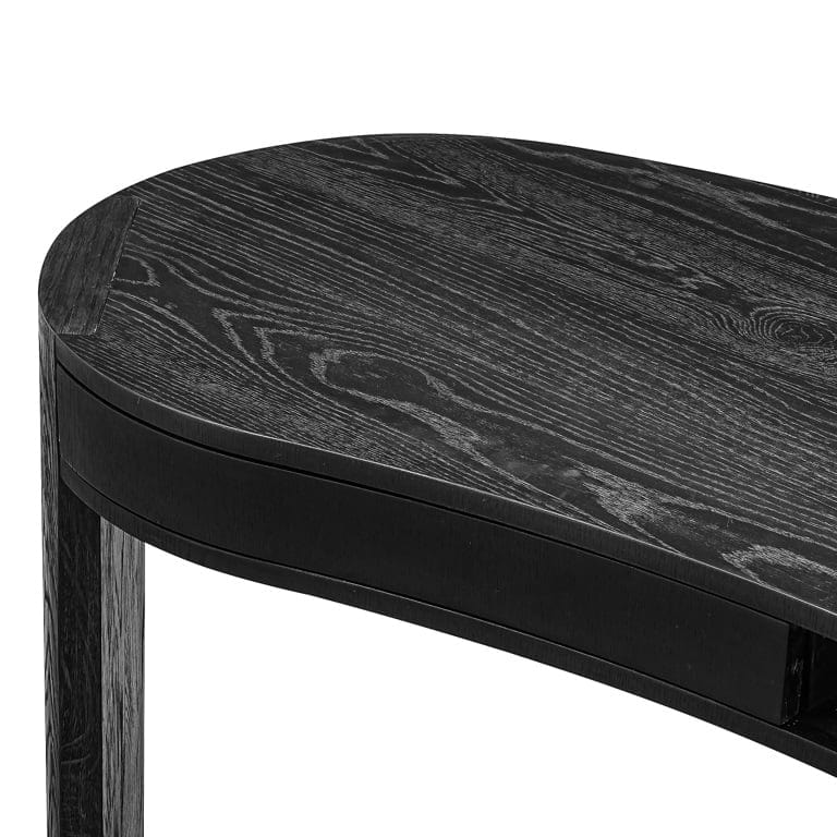 Desk Navarino 1-drawer (Dark coffee).