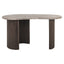 Richmond Interiors Living Desk Rashford dark brown House of Isabella UK