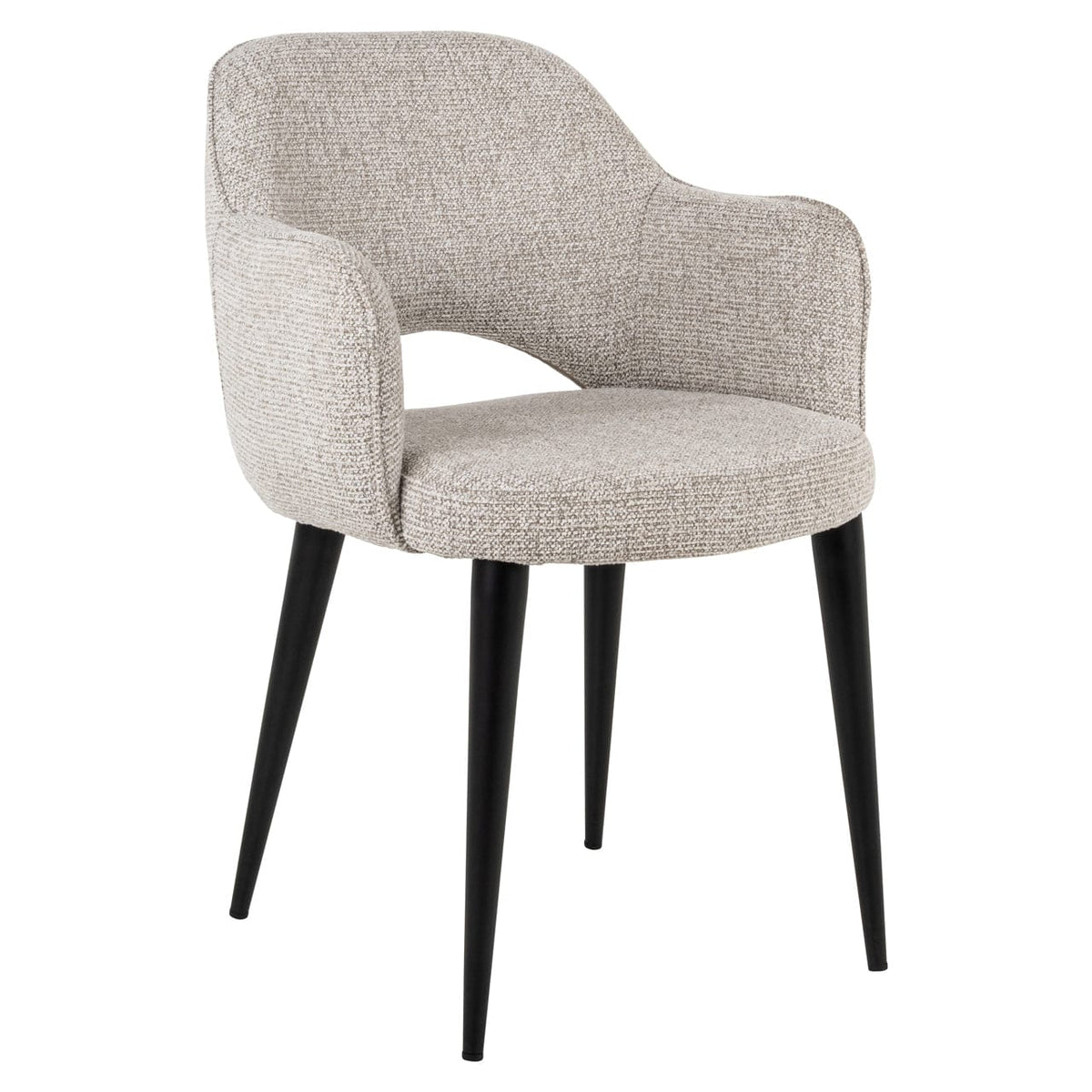 Richmond Interiors Living Dining chair Giovanna natural fancy fire retardant House of Isabella UK