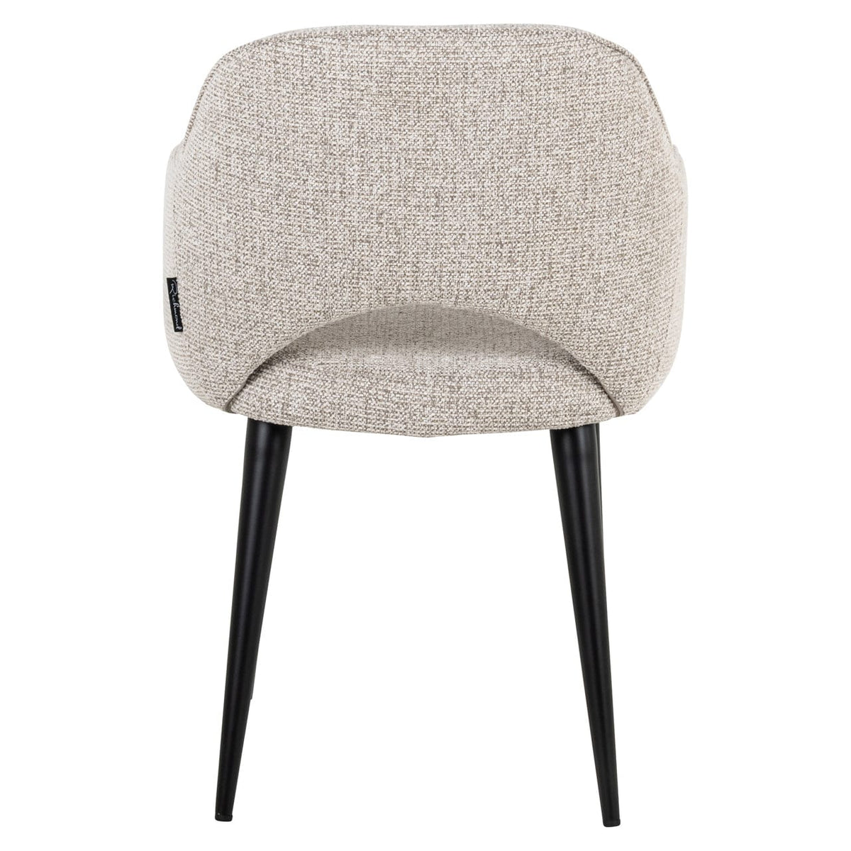Richmond Interiors Living Dining chair Giovanna natural fancy fire retardant House of Isabella UK
