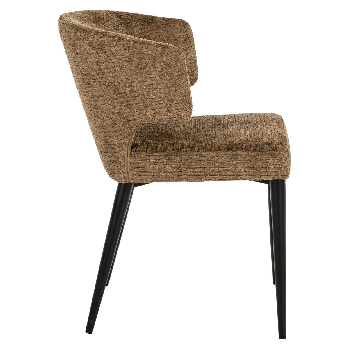 Richmond Interiors Living Dining chair Taylor brandy fusion fire retardant House of Isabella UK