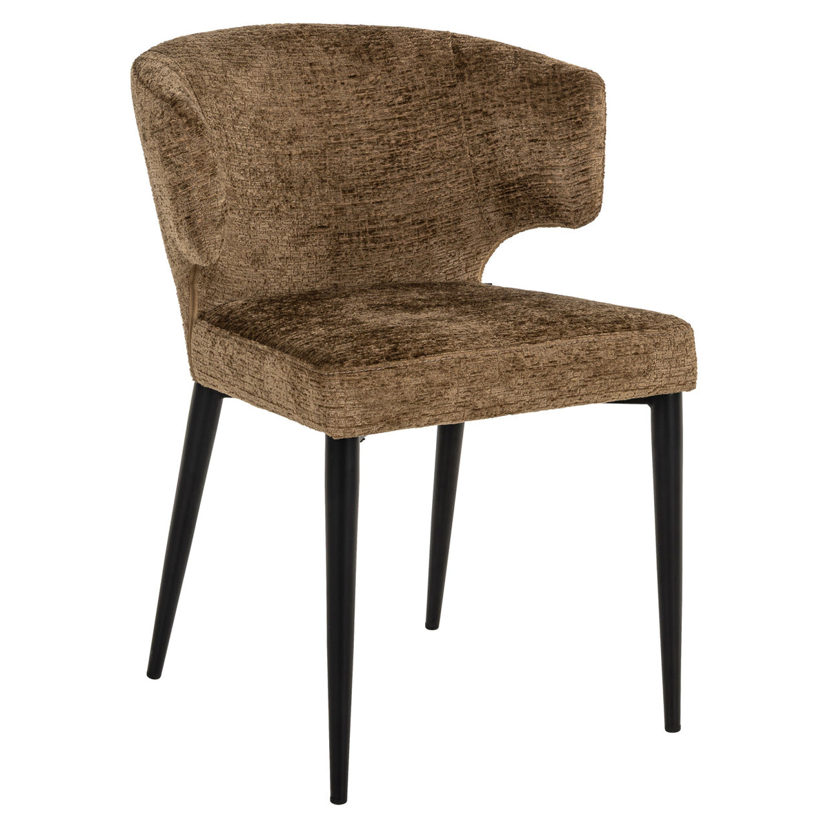 Richmond Interiors Living Dining chair Taylor brandy fusion fire retardant House of Isabella UK