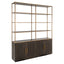 Richmond Interiors Living Display cabinet Carter brown large 4-doors House of Isabella UK