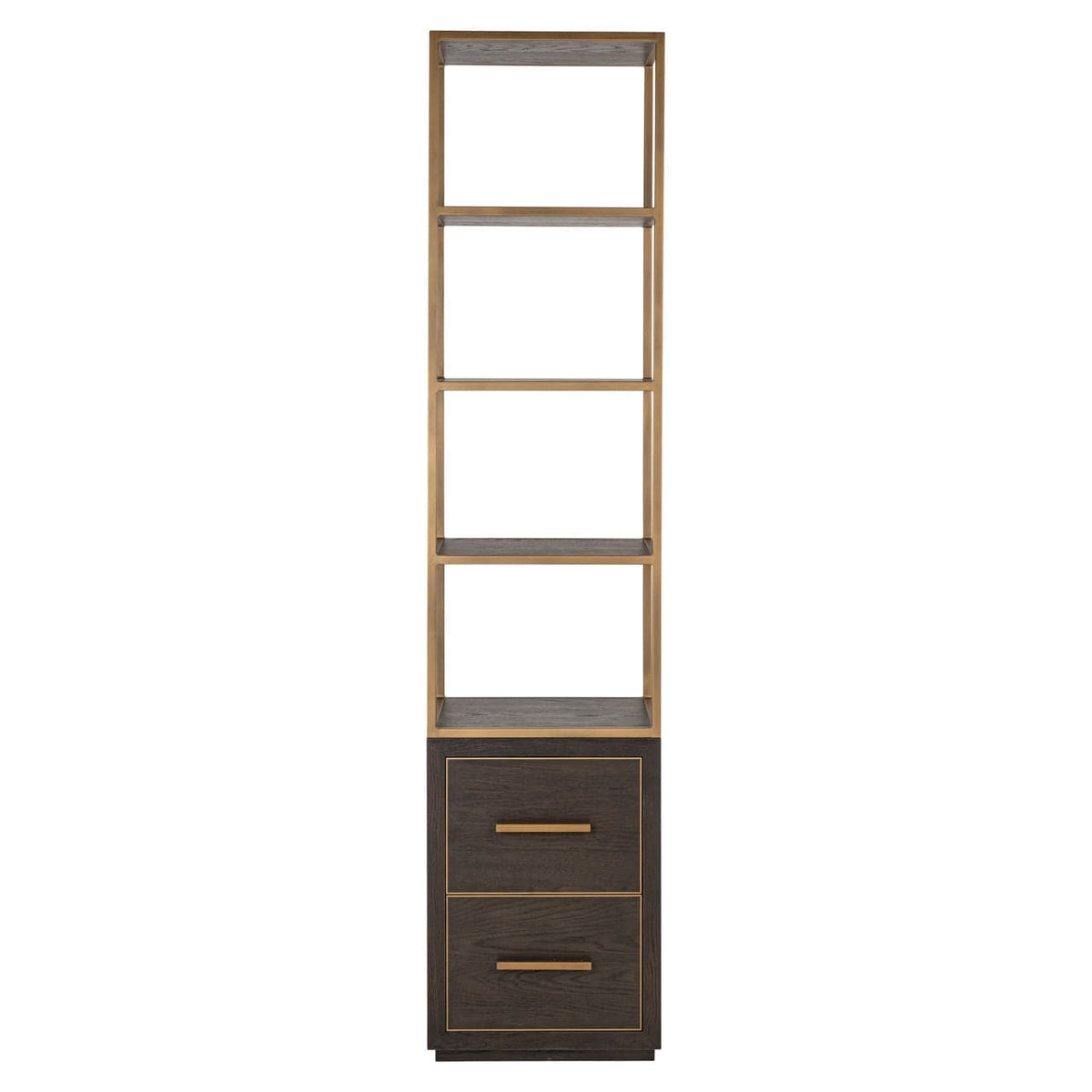 Richmond Interiors Living Display cabinet Carter brown small 2-drawers House of Isabella UK