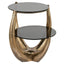 End table Aida (Gold).