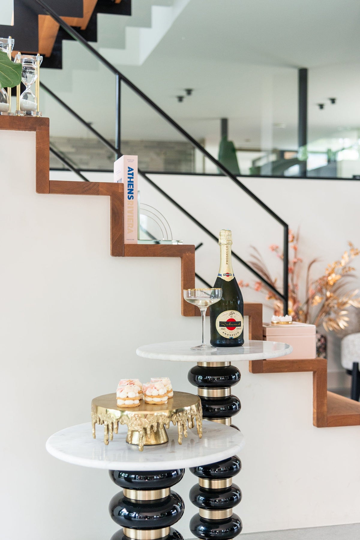 Richmond Interiors Living End table Barbara black (Black) House of Isabella UK