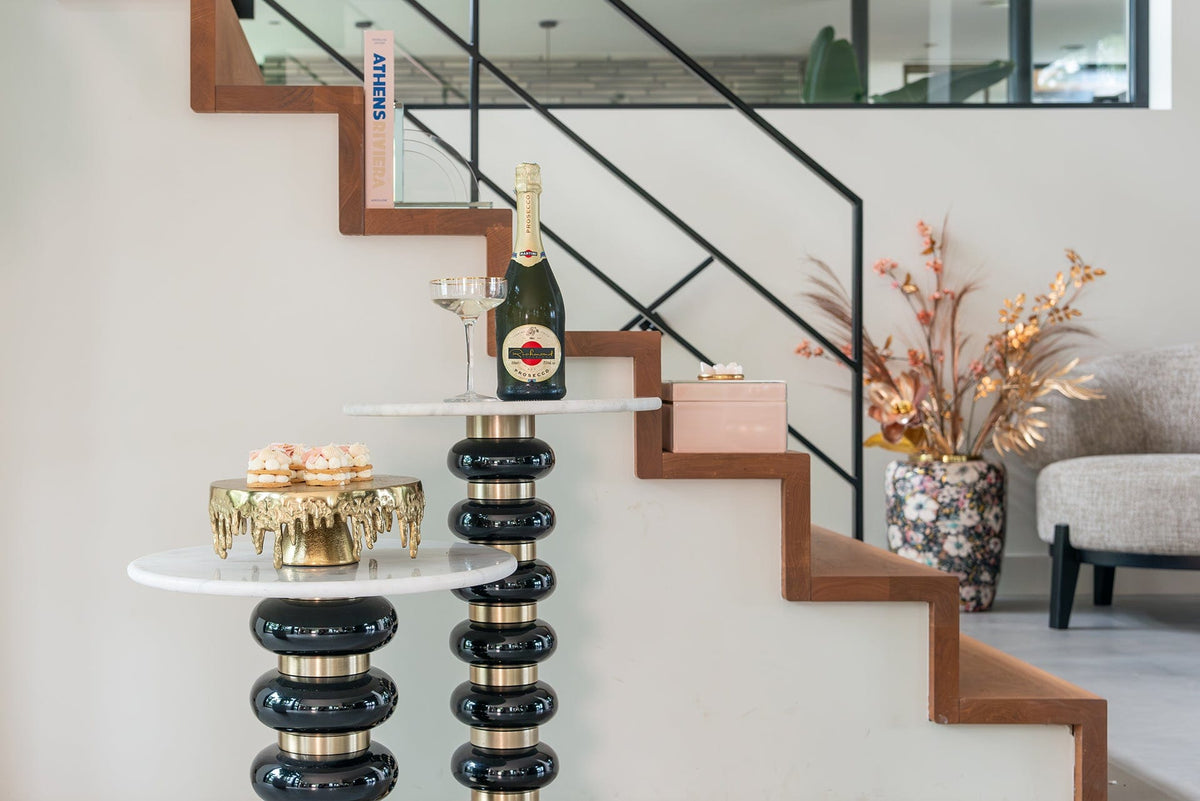 Richmond Interiors Living End table Barbara black (Black) House of Isabella UK