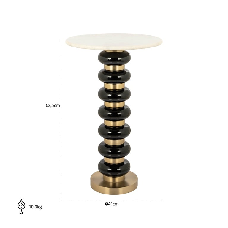 End table Barbara black (Black).