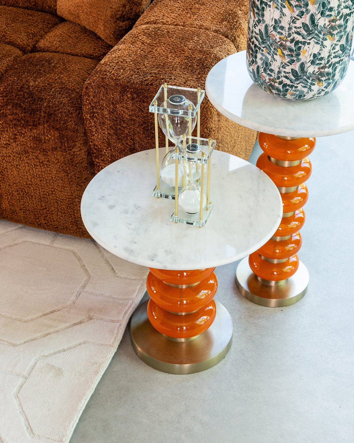Richmond Interiors Living End table Barbara orange House of Isabella UK