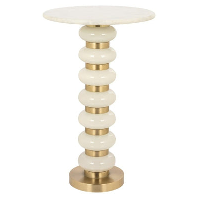 Richmond Interiors Living End table Barbara white (White) House of Isabella UK