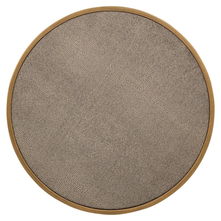 End table Bloomville set of 2 incl. glass (Gold).