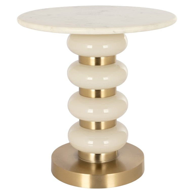 Richmond Interiors Living End table Boann white (White) House of Isabella UK