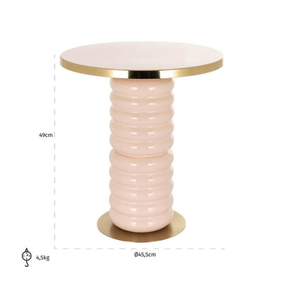 Richmond Interiors Living End table Bonsai (Pink) House of Isabella UK