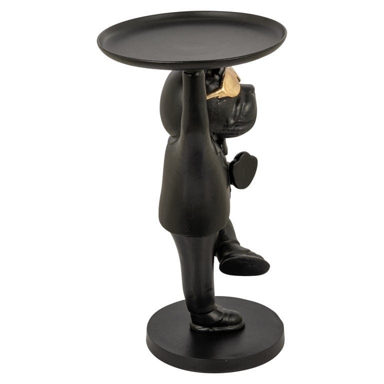 End table Bullie (Black/gold).