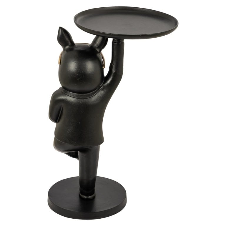 End table Bullie (Black/gold).