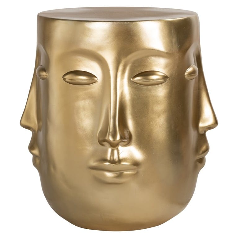 End table Christy gold (Gold).