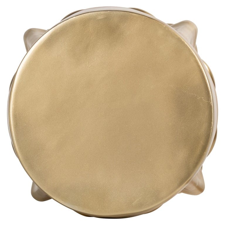 End table Christy gold (Gold).