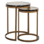 Richmond Interiors Living End table Cleo gold (Set of 2) House of Isabella UK
