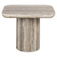 Richmond Interiors Living End table Denizly grey faux travertine House of Isabella UK
