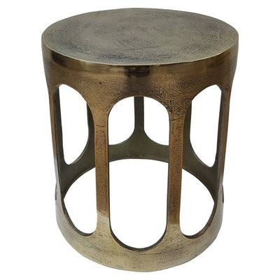 Richmond Interiors Living End table Du Pont (Brushed Gold) House of Isabella UK