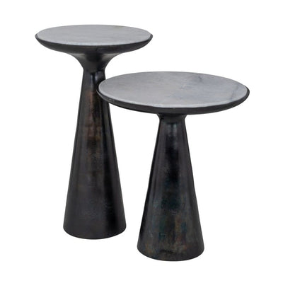 Richmond Interiors Living End table Ethan 46Ø black (Black) House of Isabella UK