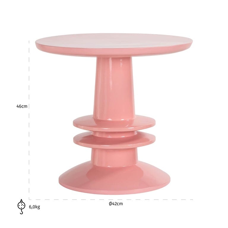 End table Josy (Pink).