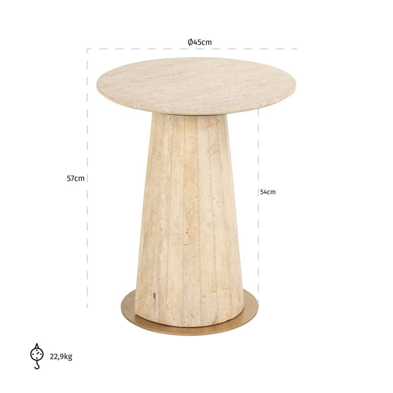 Richmond Interiors Living End table Kibo House of Isabella UK