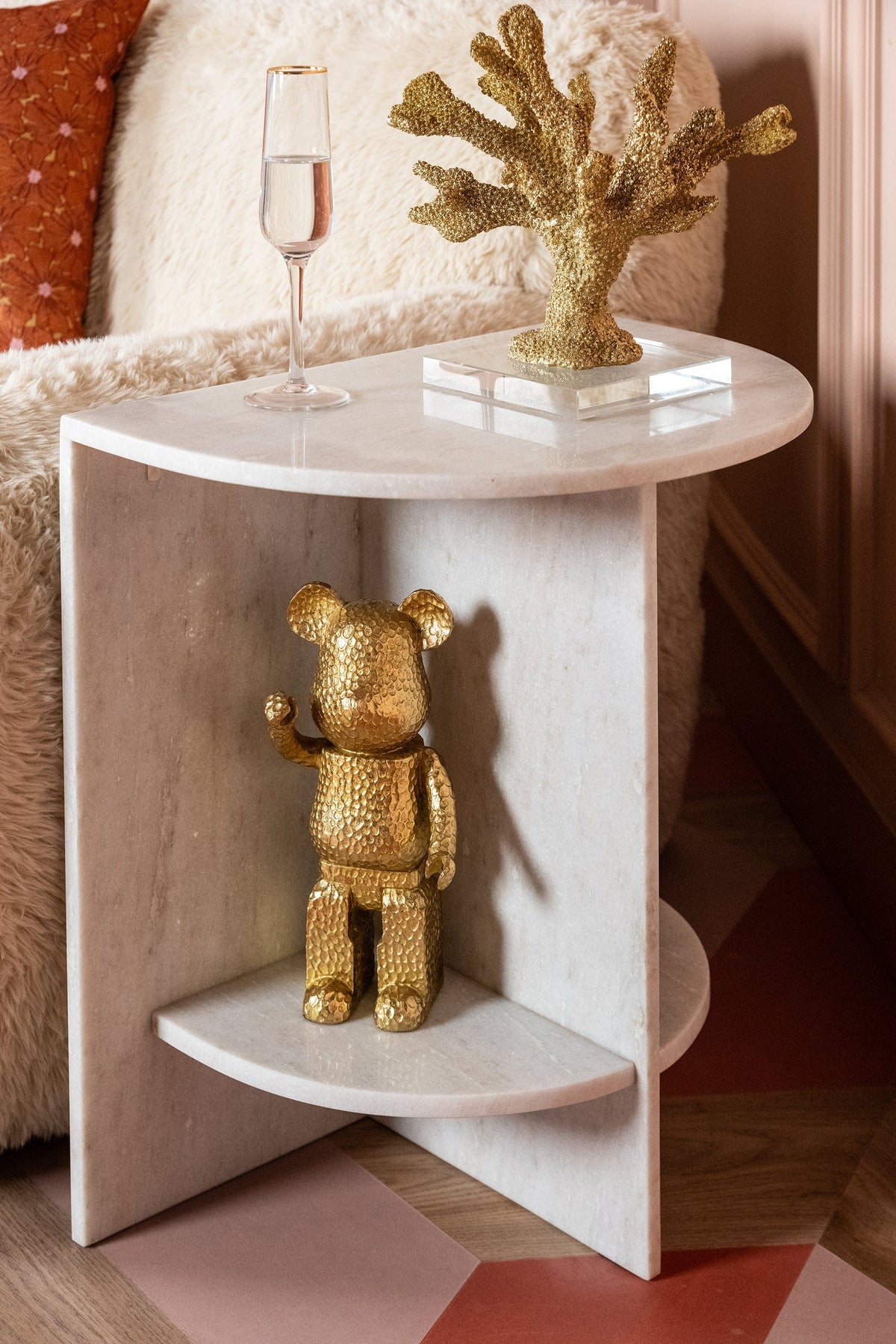 Richmond Interiors Living End table Lansky (Beige) House of Isabella UK