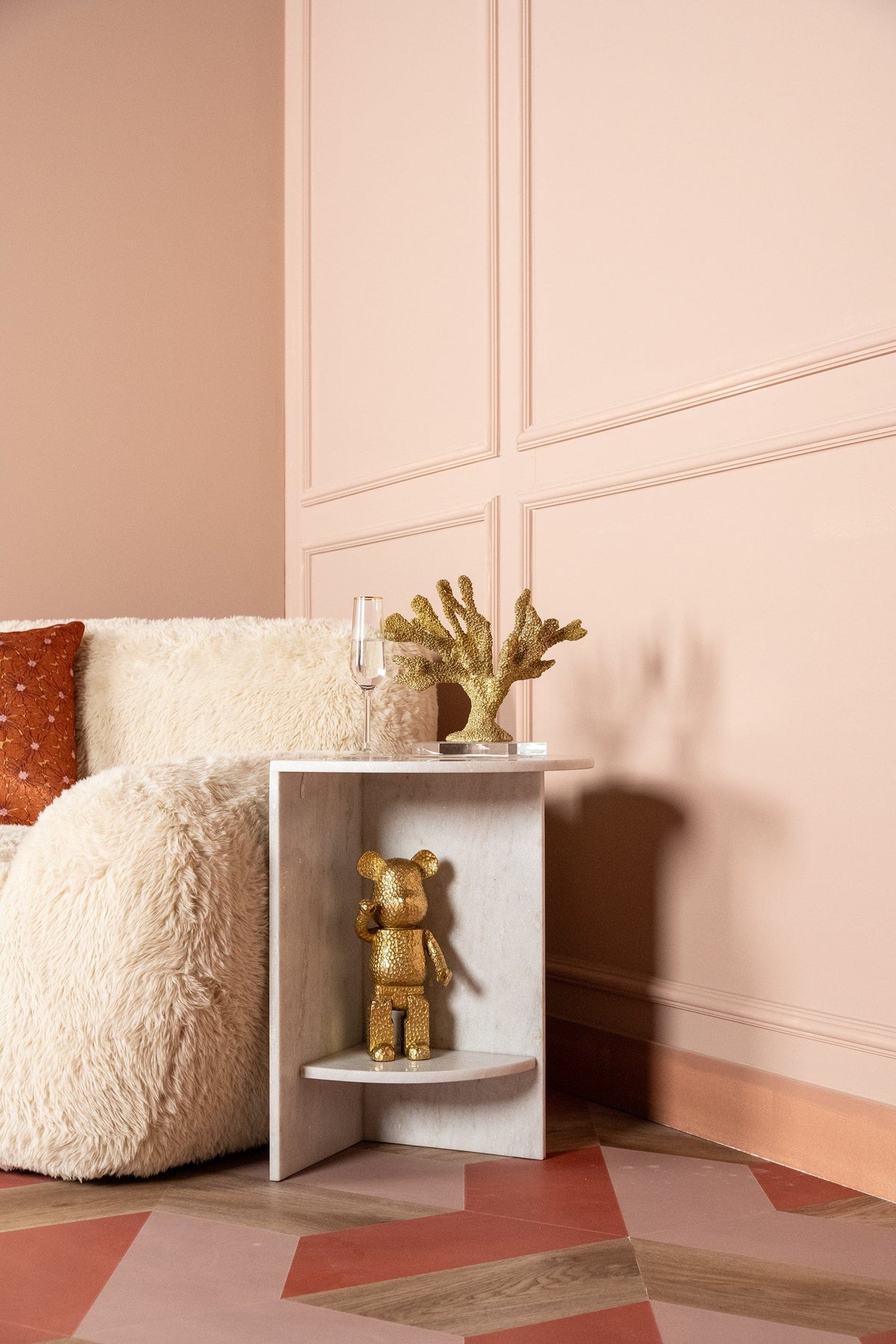 Richmond Interiors Living End table Lansky (Beige) House of Isabella UK