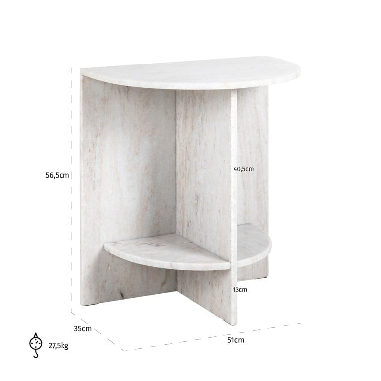 End table Lansky (Beige).
