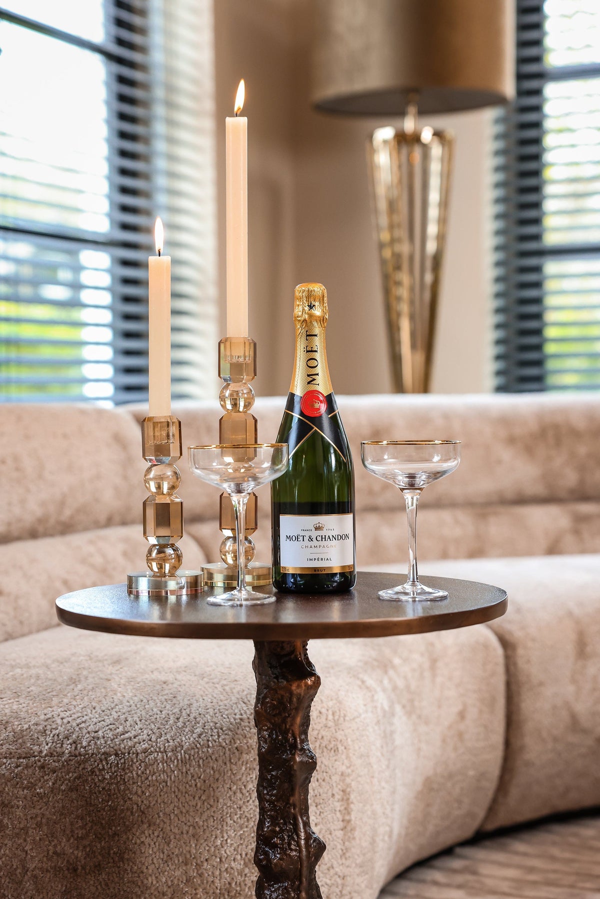 Richmond Interiors Living End table Misty (Bronze) House of Isabella UK