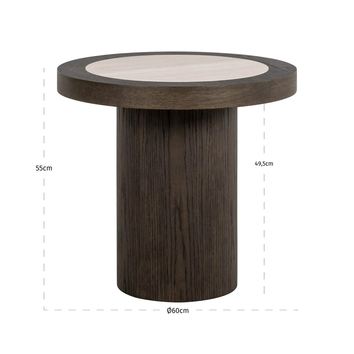 Richmond Interiors Living End table Nando brown House of Isabella UK