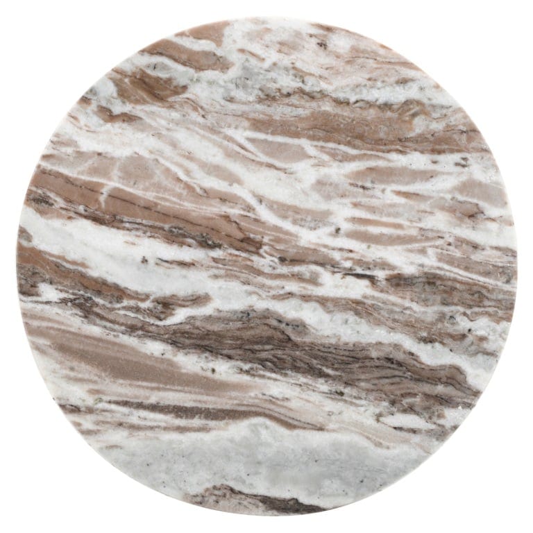 Richmond Interiors Living End table Oberoy 45Ø (Brown) House of Isabella UK