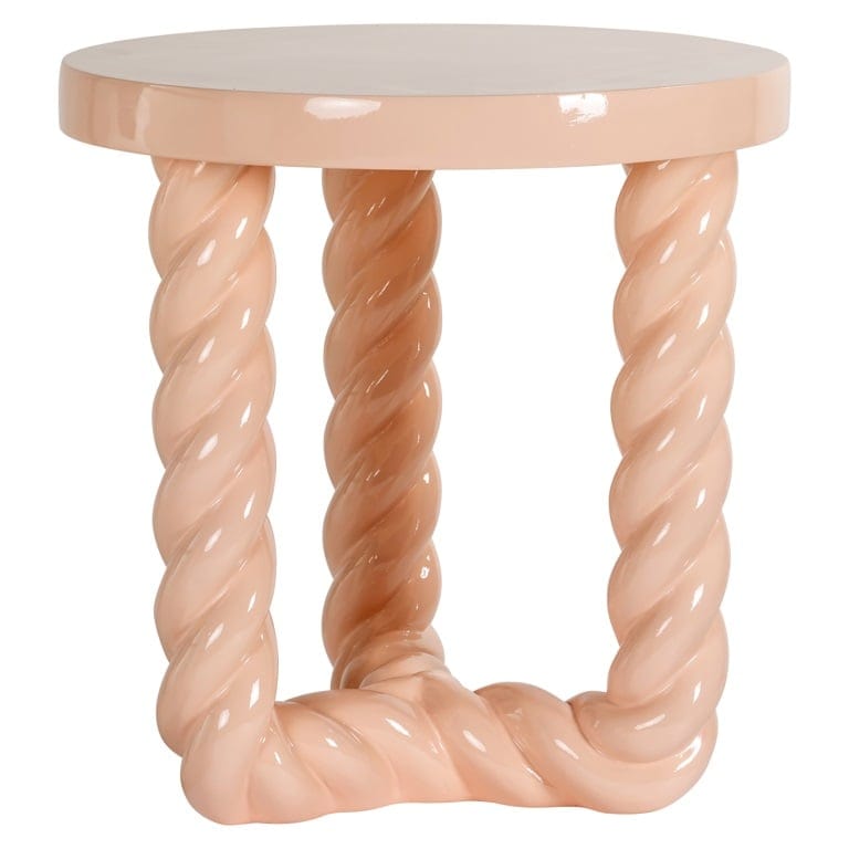 End table Rosly pink.