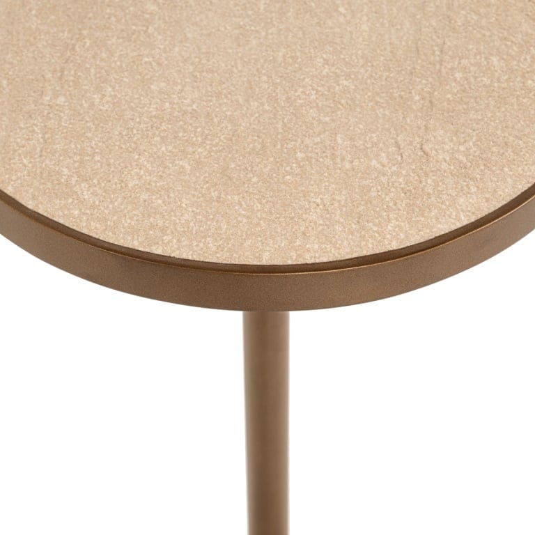 Richmond Interiors Living End table Selly (Beige) House of Isabella UK