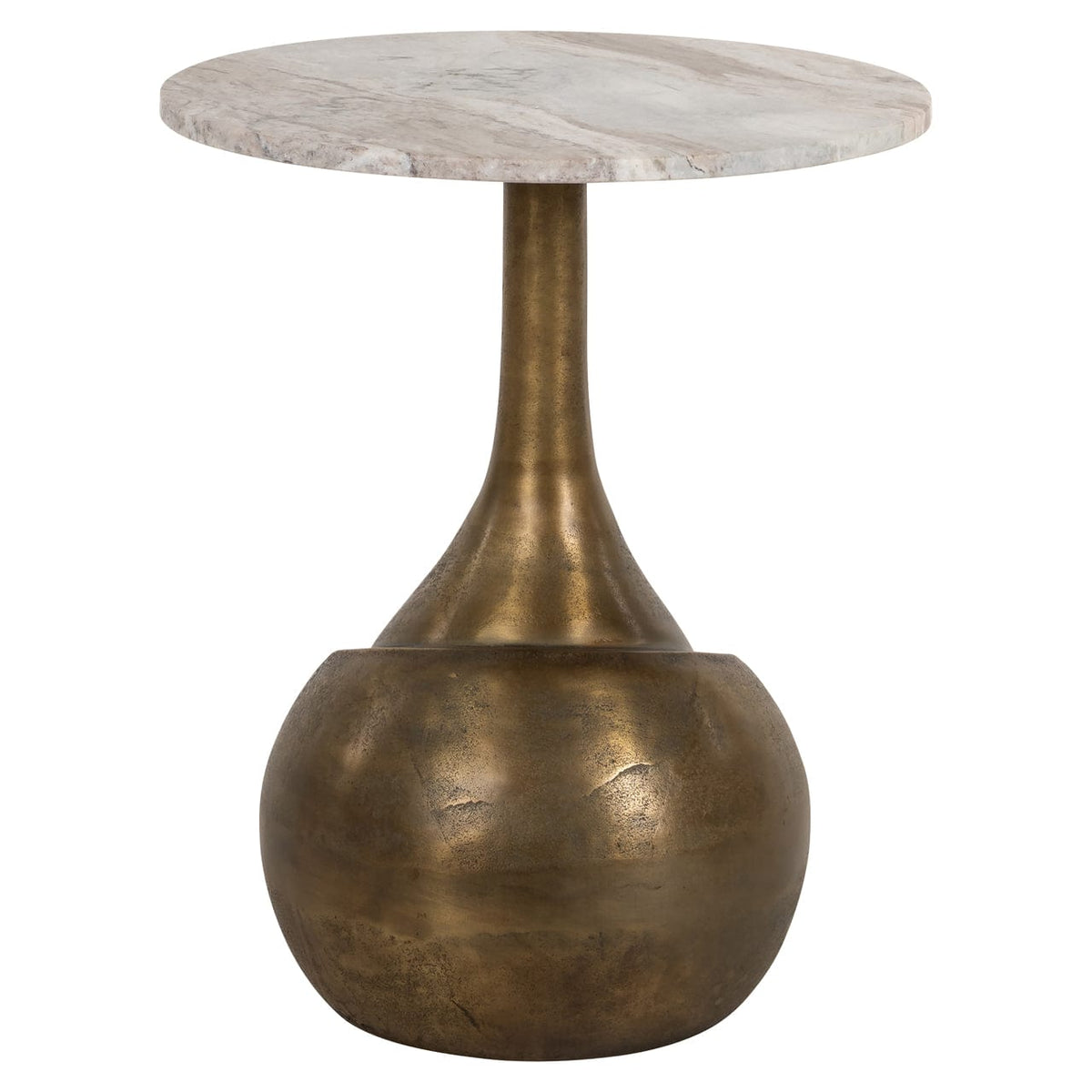 Richmond Interiors Living End table Sia brushed gold House of Isabella UK