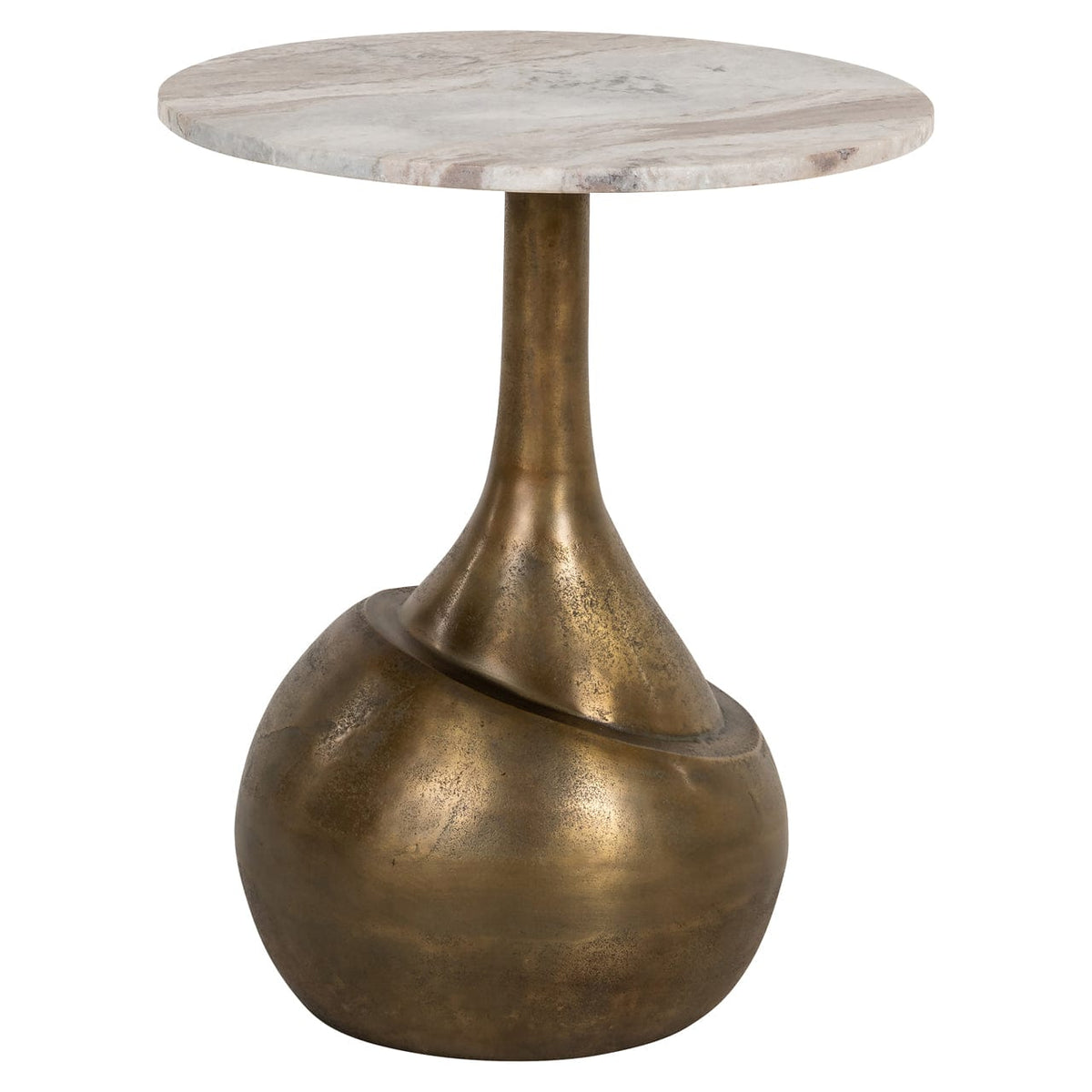 Richmond Interiors Living End table Sia brushed gold House of Isabella UK