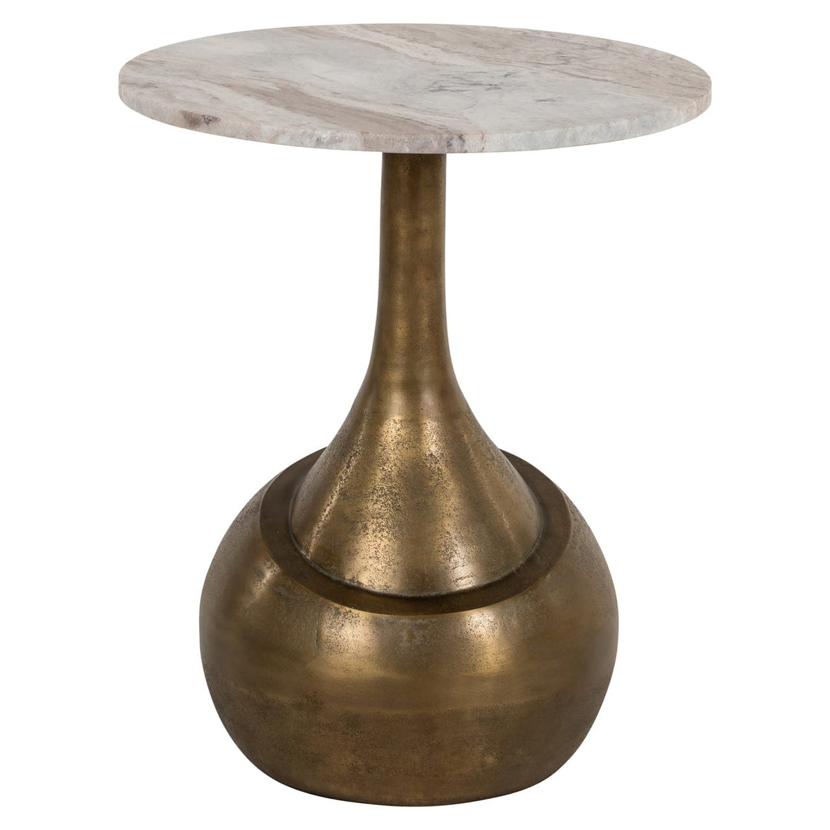 Richmond Interiors Living End table Sia brushed gold House of Isabella UK