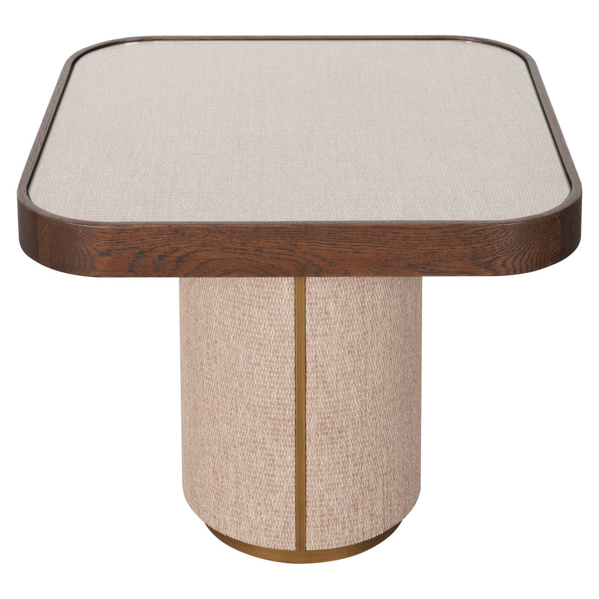 Richmond Interiors Living End table Willox brown  including glass House of Isabella UK