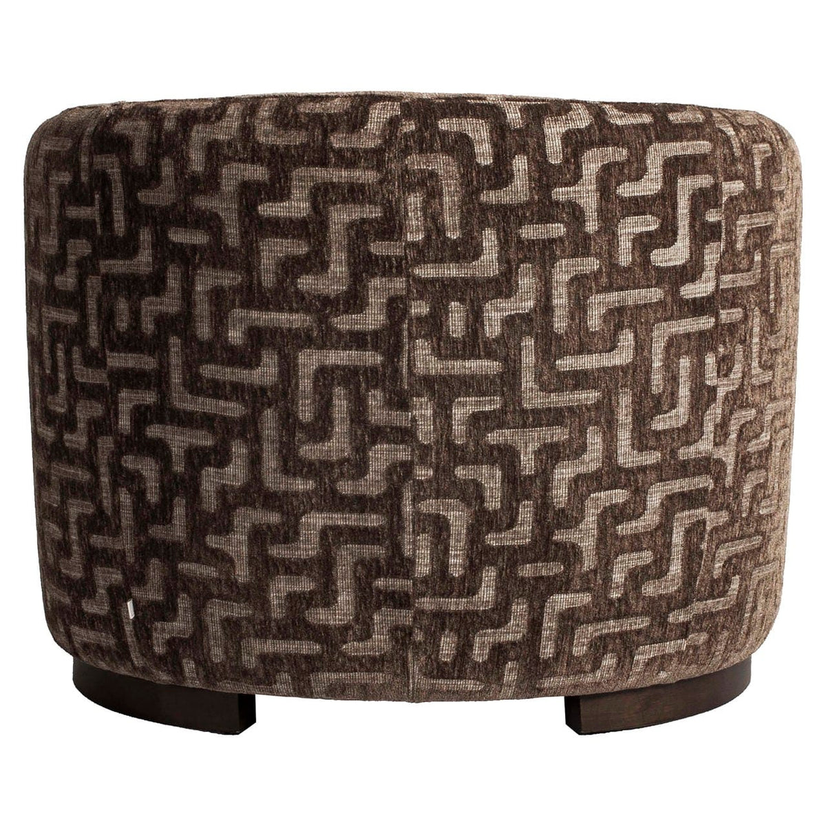 Richmond Interiors Living Lounge chair Hannah brown labyrinth fire retardant House of Isabella UK