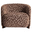 Richmond Interiors Living Lounge chair Hannah brown labyrinth fire retardant House of Isabella UK