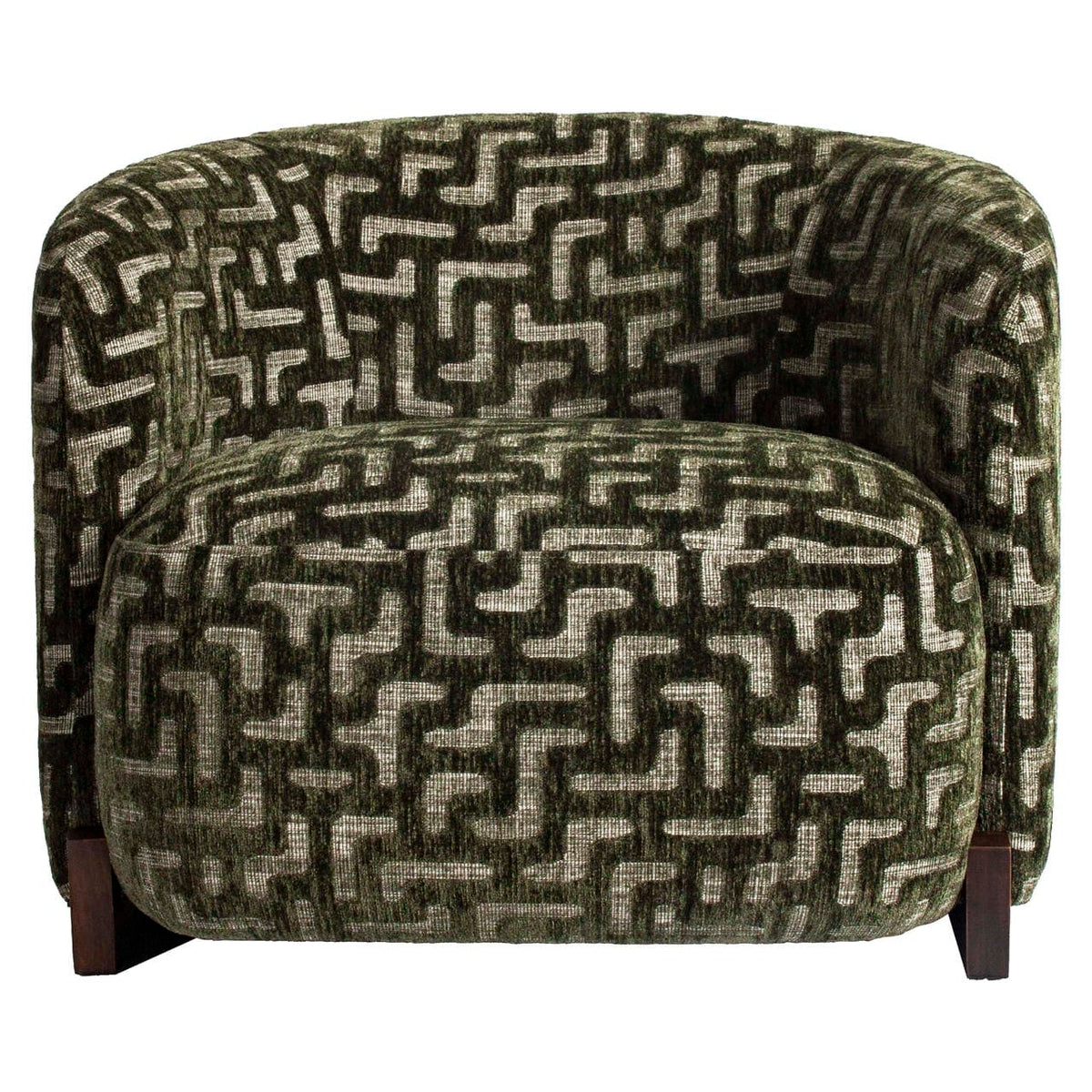 Richmond Interiors Living Lounge chair Hannah moss labyrinth fire retardant House of Isabella UK