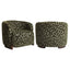 Richmond Interiors Living Lounge chair Hannah moss labyrinth fire retardant House of Isabella UK