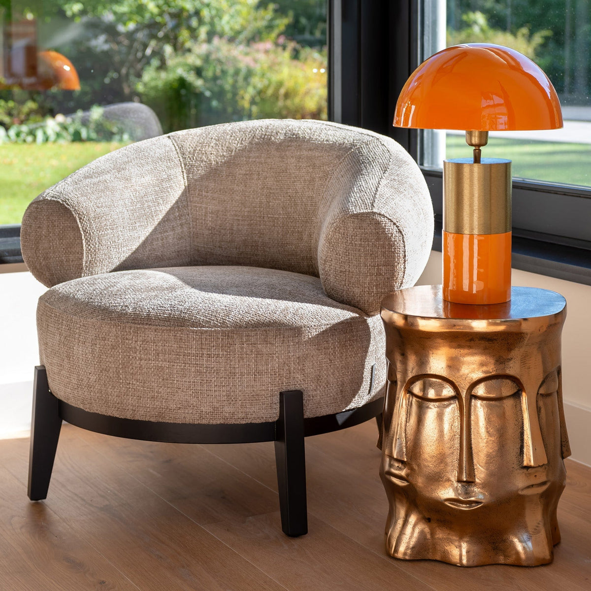 Richmond Interiors Living Lounge chair Montana desert renegade (Renegade desert 109) House of Isabella UK