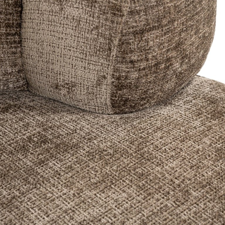 Richmond Interiors Living Lounge love chair Penelope stone fire retardant (Niagara 104 Stone Chenille) House of Isabella UK