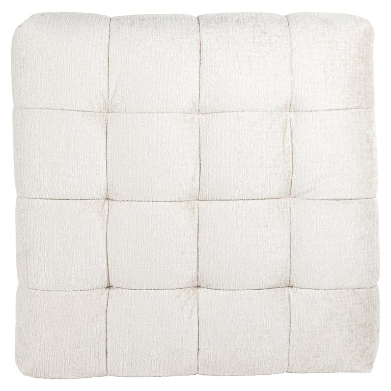 Pouffe Merrol cream fusion fire retardant (FR-Fusion 02 Cream).