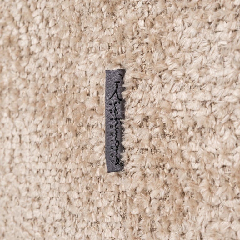 Richmond Interiors Living Round corner dining bench Hillpark lovely beige (Be Lovely 170 Beige) House of Isabella UK