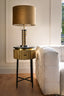 Richmond Interiors Living Side table Ironville (Gold) House of Isabella UK