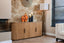 Richmond Interiors Living Sideboard Belfort 4-doors (Natural oak) House of Isabella UK